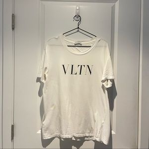 VALENTINO VLTN white t-shirt